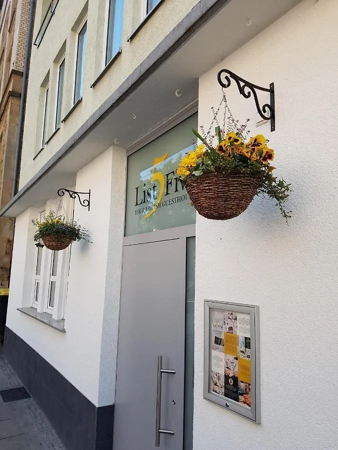 Apartment List Five - Your British Guesthouse Stuttgart